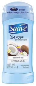 img 1 attached to Suave Deodorant - 2.6oz (76ml) 24Hr Coconut Kiss Invisible Solid - 2 Pack