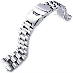 img 4 attached to 📿 Exquisite Endmill Bracelet for Seiko Turtles SRP775: A Must-Have Wrist Accessory!