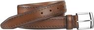 👔 johnston & murphy men's perforated edge men's accessories and belts логотип