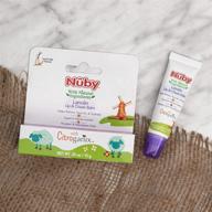 👶 dr. talbot's lanolin lip & cheek balm for baby - nuby, naturally inspired citroganix, vanilla milk flavor, 0.35 oz. logo