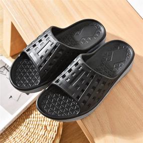 img 1 attached to EASYANT Support Recovery Sandals Slippers Men's Shoes