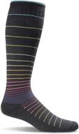 sockwell women's circulator compression sock with moderate graduated support logo