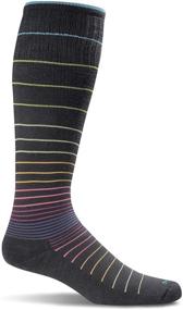 img 4 attached to Sockwell Women's Circulator Compression Sock with Moderate Graduated Support