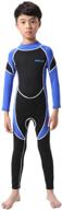 neoprene wetsuit swimsuit protection snorkel logo