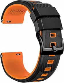 img 4 attached to 🕘 Ritche Silicone Watch Release Rubber: The Ultimate Watchband Upgrade!