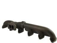 🚀 bd diesel performance 1045987 pulse exhaust manifold for 03-07 dodge 5.9l - enhanced performance & sleek black design logo