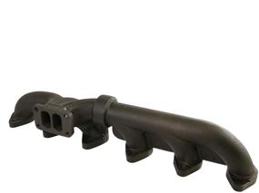 img 3 attached to 🚀 BD Diesel Performance 1045987 Pulse Exhaust Manifold for 03-07 Dodge 5.9L - Enhanced Performance & Sleek Black Design