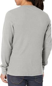 img 1 attached to 👕 Tommy Hilfiger Heather Thermal Sleeve Men's Clothing