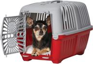 🐾 midwest spree travel carrier: durable hard-sided pet carrier for extra-small dogs, cats & other small animals - ideal travel companion logo