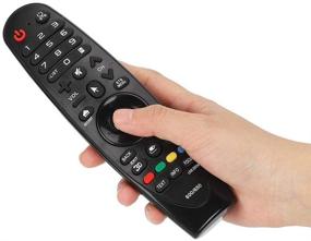 img 2 attached to 📺 Wendry Portable Black Replacement TV Remote Control - Universal Design for LG TV AN-MR650, 42LF652v, AN-MR600, 55UF8507