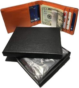 img 2 attached to Slim Wallet Money: Genuine 💼 Leather for an Elegant and Practical Approach