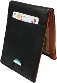 img 3 attached to Slim Wallet Money: Genuine 💼 Leather for an Elegant and Practical Approach