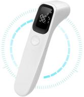🌡️ vosthems no contact forehead thermometer - infrared digital ear thermometer with fever alarm for accurate readings in household, baby kids, old and adults - instant results for human/object measure logo