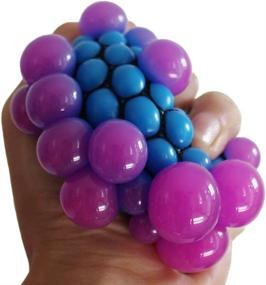 img 3 attached to 🧸 WeFidgets Rubber Squeeze Stress Autism Aid