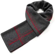 🧣 villand luxe striped merino scarf logo