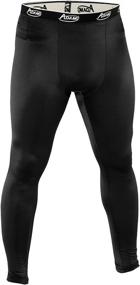 img 1 attached to 🏃 Stay Active and Supported with Adams Men's Compression Tights!