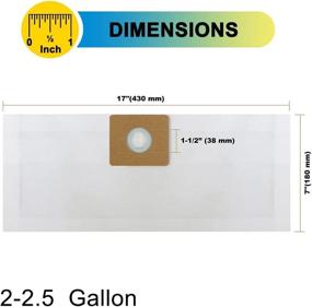 img 1 attached to Pack Type Vacuum Filter 90668