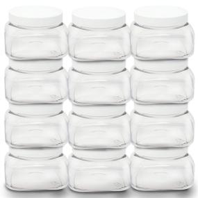 img 4 attached to Ribbed 70mm Oz Bargz Plastic Jars