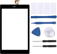 🔧 yeechun replacement touch screen for kindle fire hd8 7th gen 2017 release sx034qt - glass digitizer with tools and adhesive for enhanced performance logo