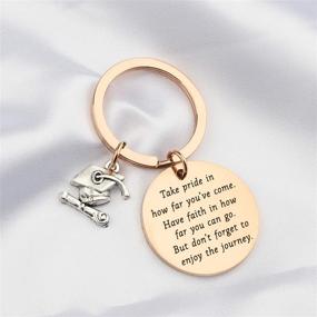 img 2 attached to 🎓 FUSTMW Graduation Keychain: Inspiring Jewelry for Girls Graduates