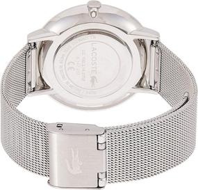img 3 attached to Lacoste Womens Quartz Stainless Steel Silver