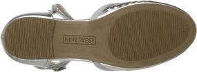 img 1 attached to 👞 Детская модная обувь NINE WEST Viivien Flat - унисекс