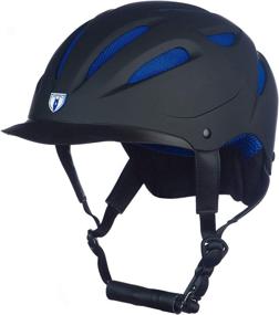 img 4 attached to 👑 Black/Royal Tipperary Sportage Hybrid Helmet Size M for Enhanced SEO