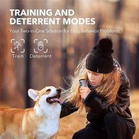 img 3 attached to 2-in-1 Ultrasonic Dog Training and Anti Barking Device by DOG CARE - Dual Sensor, Rechargeable, 25ft Range, Outdoor LED Flashlight - Portable Indoor Dog Barking Control Deterrent