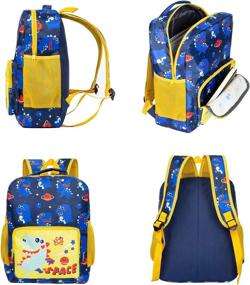 img 3 attached to Toddler Backpack Animal Design Dinosaur Kids' Furniture, Decor & Storage