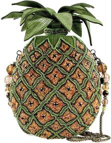 img 4 attached to Mary Frances Pineapple Beaded Crossbody