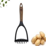 🥔 tongyuan potato masher with soft-touch handle - stylish grip & comfortable cooking tool for nonstick cookware, nylon hand mashed pressure for potatoes logo