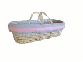 img 1 attached to Baby Doll Bedding Moses Basket Nursery in Furniture