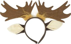 img 1 attached to Moose Antler-Headband Accessory Kit