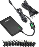 💻 ultraslim universal laptop charger with lcd display - high-quality, 90w 12-24v ac adapter power supply cord + usb port for mobile/tablet - compatible with lenovo, hp, dell, toshiba, samsung, acer, asus & more notebooks logo