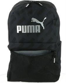 img 2 attached to 🎒 PUMA Black Combo Size Backpack: Perfect Casual Daypack with Unmatched Versatility