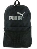 🎒 puma black combo size backpack: perfect casual daypack with unmatched versatility логотип