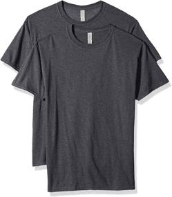 img 1 attached to 👕 Men's Jerzees Tri Blend T-Shirt in Black Heather - Stylish Clothing in Shirts