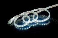 🔆 cbconcept ul listed flexible flat led strip rope light - super bright 4500 lumen, 6000k pure white, dimmable - commercial grade, indoor/outdoor use - ready to plug n shine! логотип