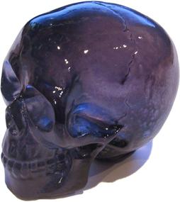 img 2 attached to 💀 Clear Black Skull Shifter Shift Knob Lever for Kool Collectibles Rat Rod