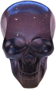 img 4 attached to 💀 Clear Black Skull Shifter Shift Knob Lever for Kool Collectibles Rat Rod