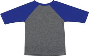 img 2 attached to 👕 Girls V Neck Raglan Sleeve Boys' Clothing: Stylish Tops, Tees & Shirts by ToBeInStyle