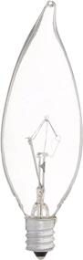 img 3 attached to Philips 168088 60W BA9 Dimmable Light Bulb, Candelabra Base, Soft White - 2 Pack