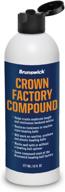 🎱 brunswick crown factory compound 6 oz: ultimate polishing solution for billiards enthusiasts логотип