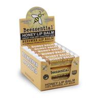 🍯 beessential natural bulk lip balm: honey, 18 pack for men, women, and children. ideal for gifting, showers, & more! logo