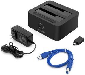 img 1 attached to 💾 ineo USB 3.1 Gen1 SATA 2.5"/3.5 inch SSD/HDD Clone Docking Station