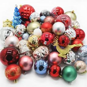 img 3 attached to Christmas Ornaments Shatterproof Decorations Decoration Seasonal Decor