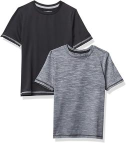 img 4 attached to 👕 Детская одежда и актив. Amazon Essentials 2-пак коротких рукавов с регланом.
