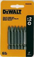 🔧 durable dewalt dw2022cr6 #2 phillips 2-inch power bits - 6pk card for optimal performance logo