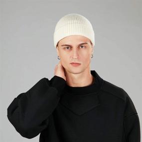 img 3 attached to ROYBENS Fisherman Beanie Winter 1Black