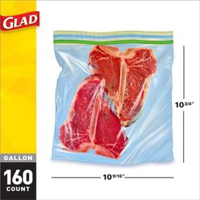 img 3 attached to Glad Zipper Food Storage Freezer
